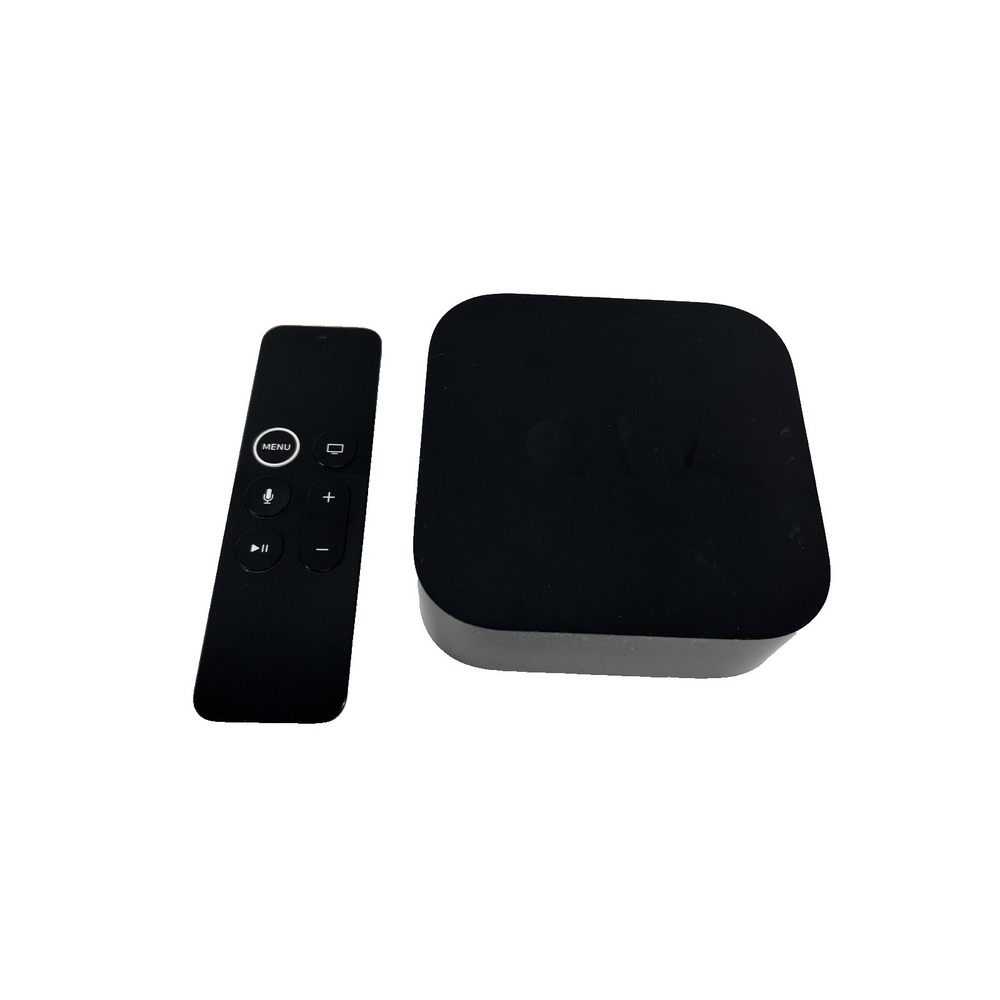Apple TV 4th Generation (Model A1625) 32GB HD Media Streamer - Black